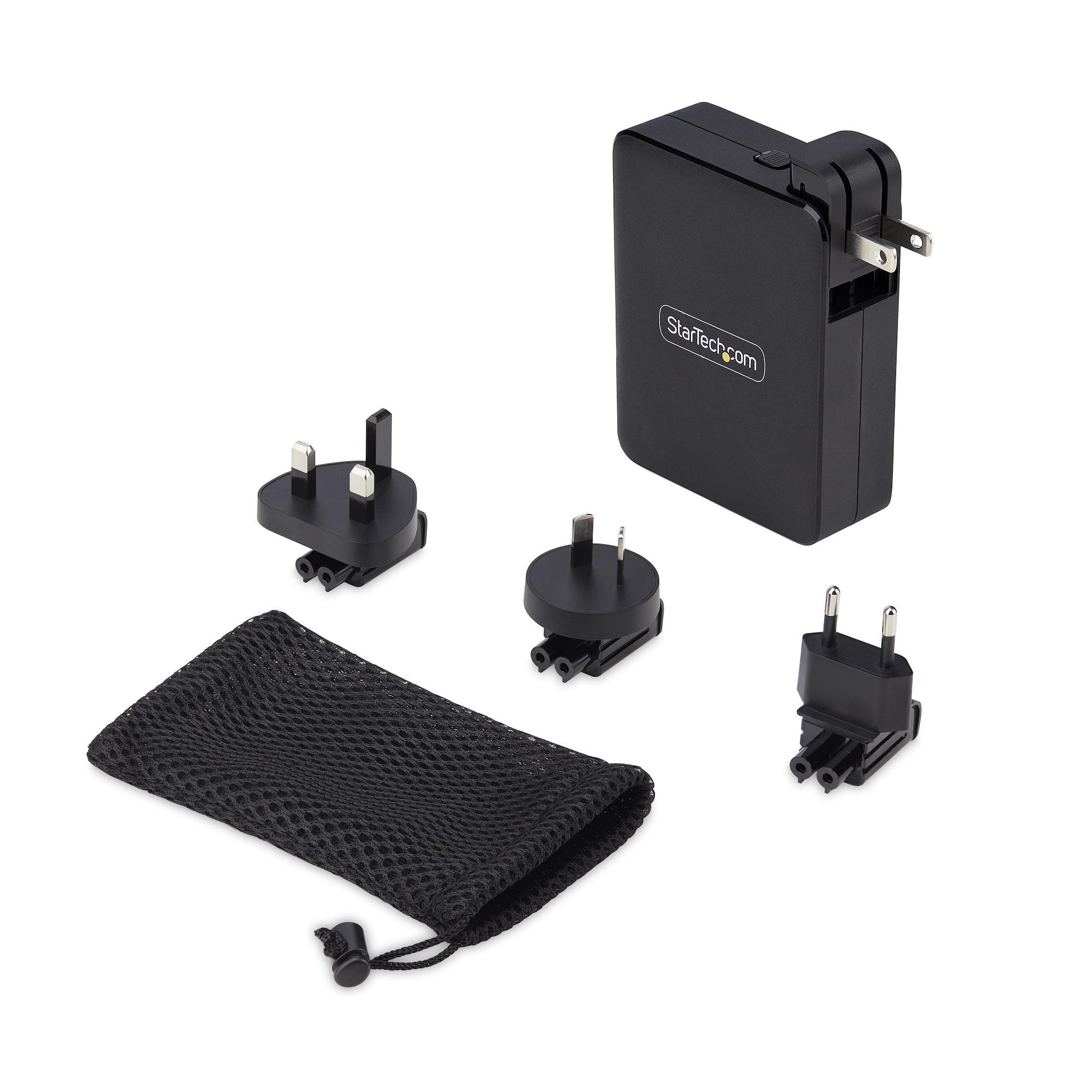Cargador Usb-C/Usb-A De Pared Char Gan Pd 140w - Tipo C Pd 3.1