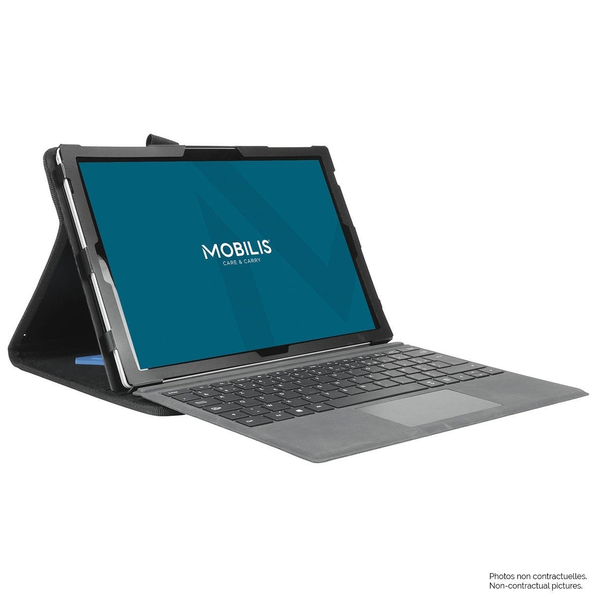 EAN 3700992517438 - Mobilis 051039 funda para tablet 33 cm (13") Folio Negro imagen 1