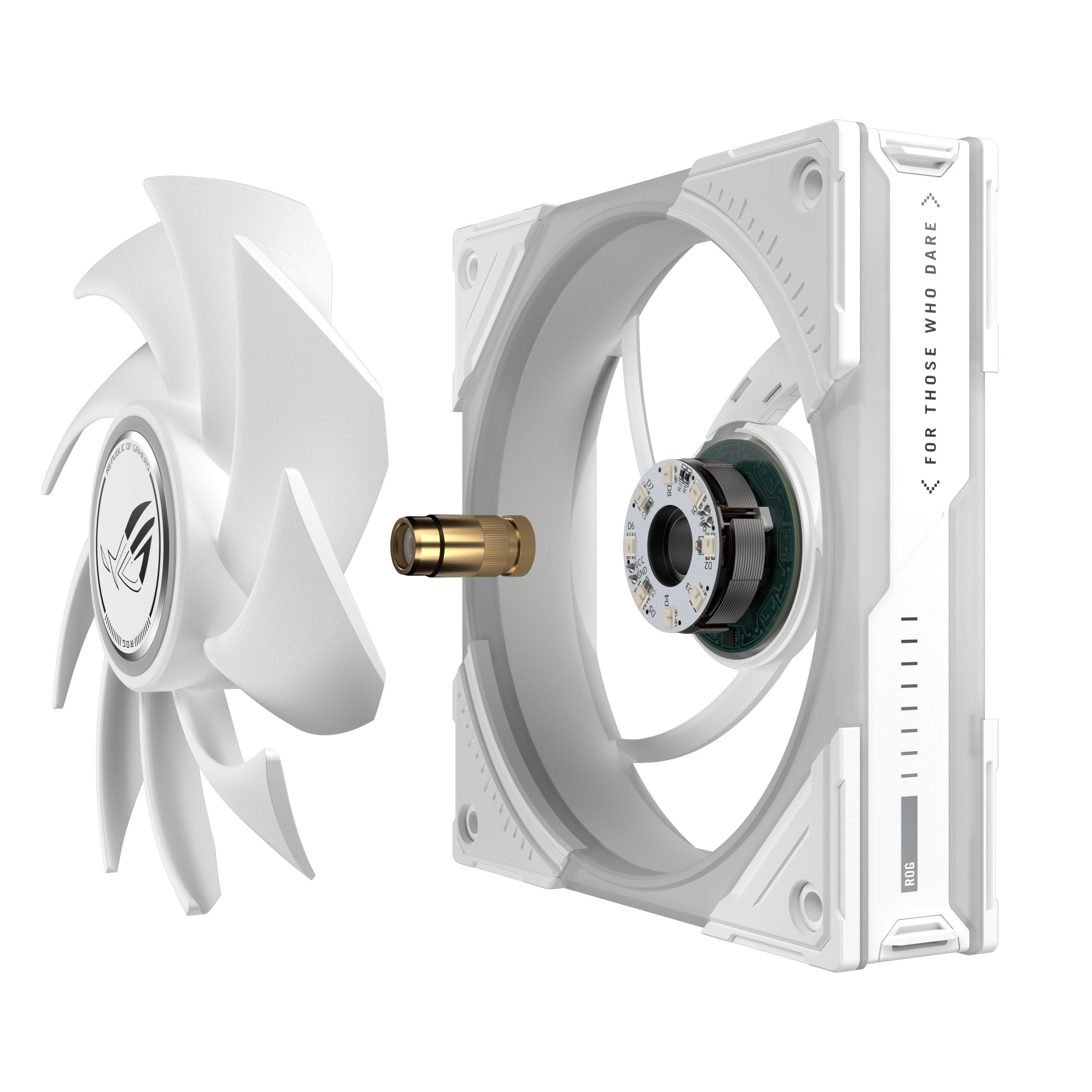 Asus Ventilador Rog Eurux Gr120 Fan Argb White