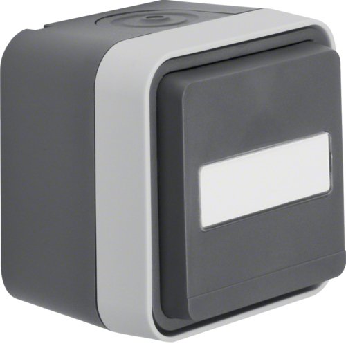 Berker 47413515 Fr-Na-Steckdose Schuko Beschriftbar Mit Klappdeckel Ap Wd W.1