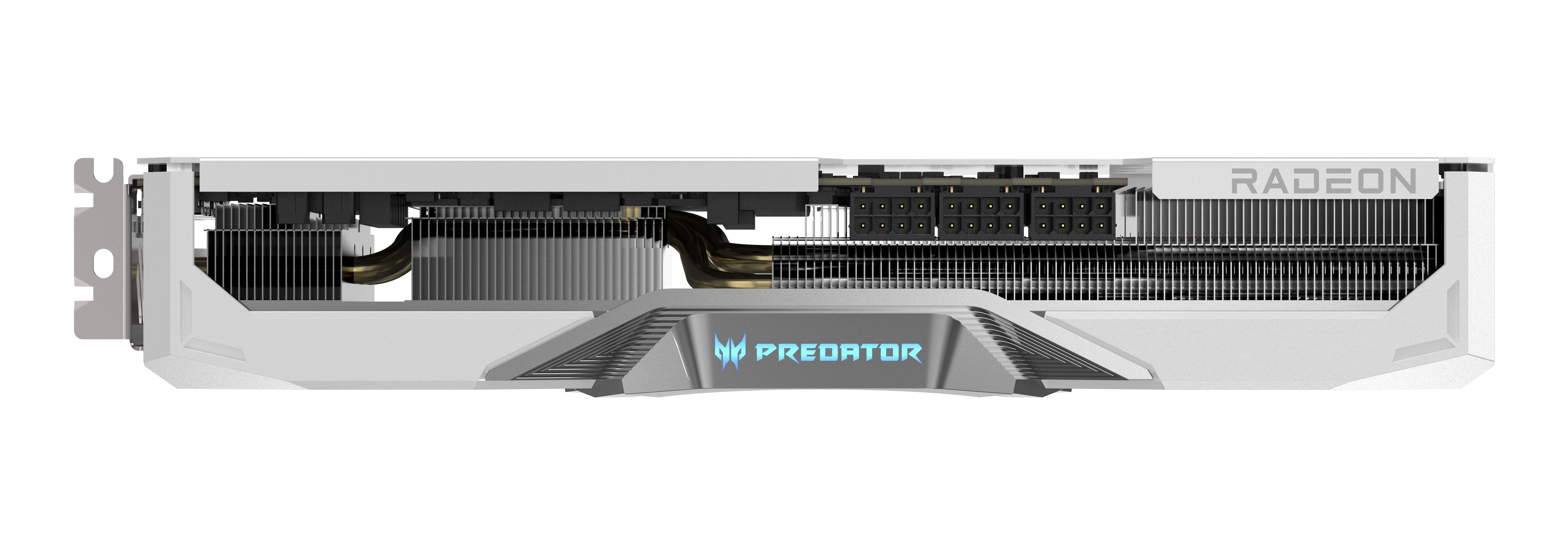Acer Predator Bifrom Amd Rx9070 Xt Oc 16gb Blanco