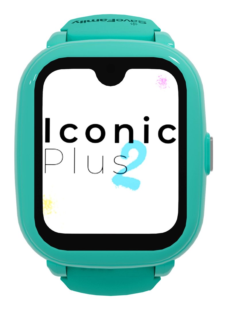 Savefamily Reloj Inteligente Infantil Iconic Plus 2 Con Gps Y Llamada - Ip67 - Bateria 850mah - Ia - Menta