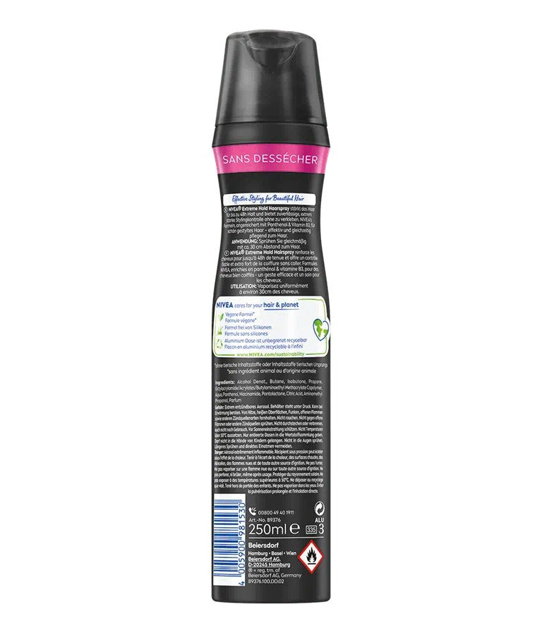 Nivea Extremer Halt Haarspray 250 Ml