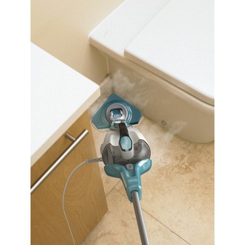 EAN 5035048737828 - Black & Decker BHSM1610DSM Limpiador a vapor portátil 0,5 L 1600 W Color aguamarina, Blanco imagen 10
