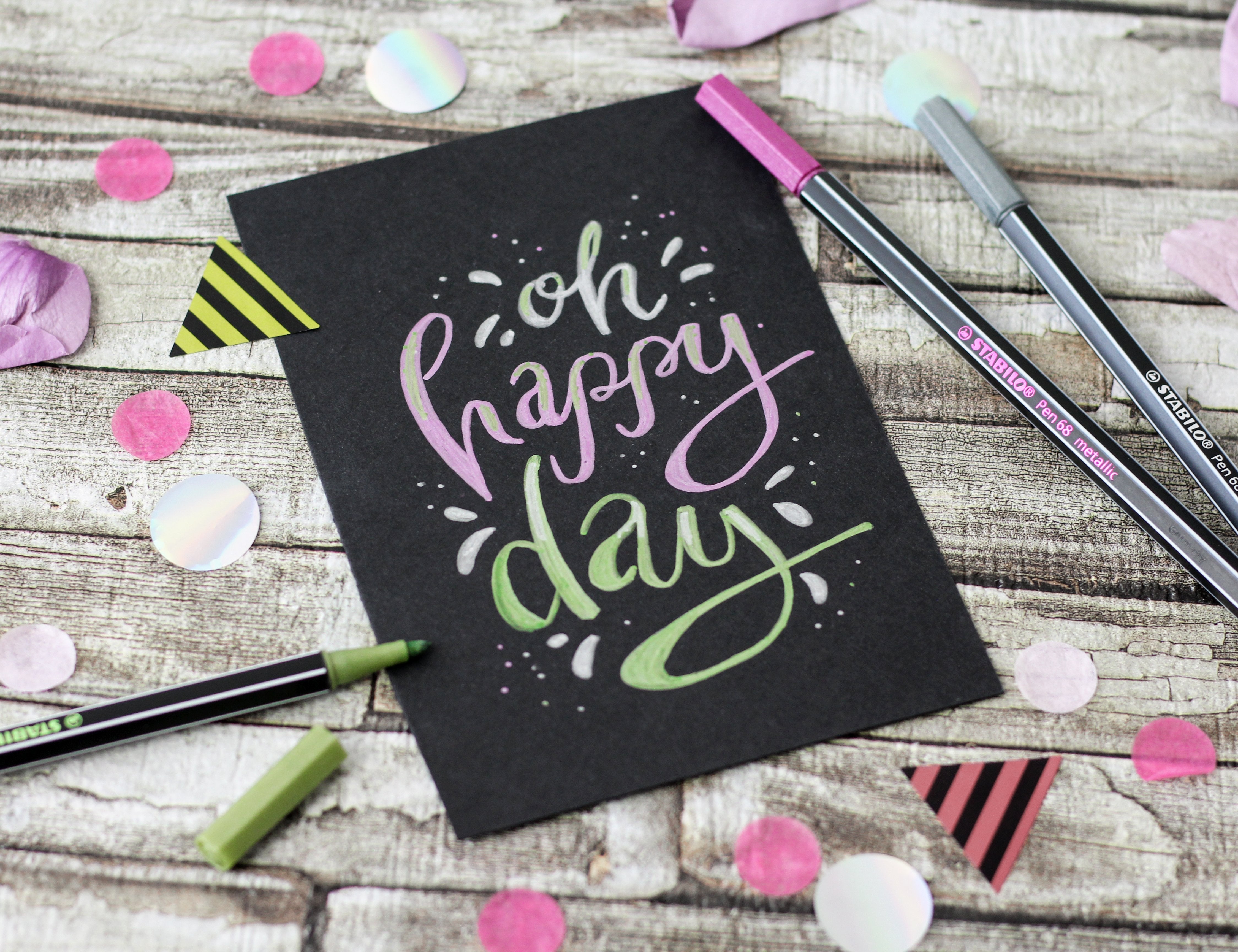 Stabilo Pen 68 Metallic Rotulador Violeta Metálico Caja -10u-