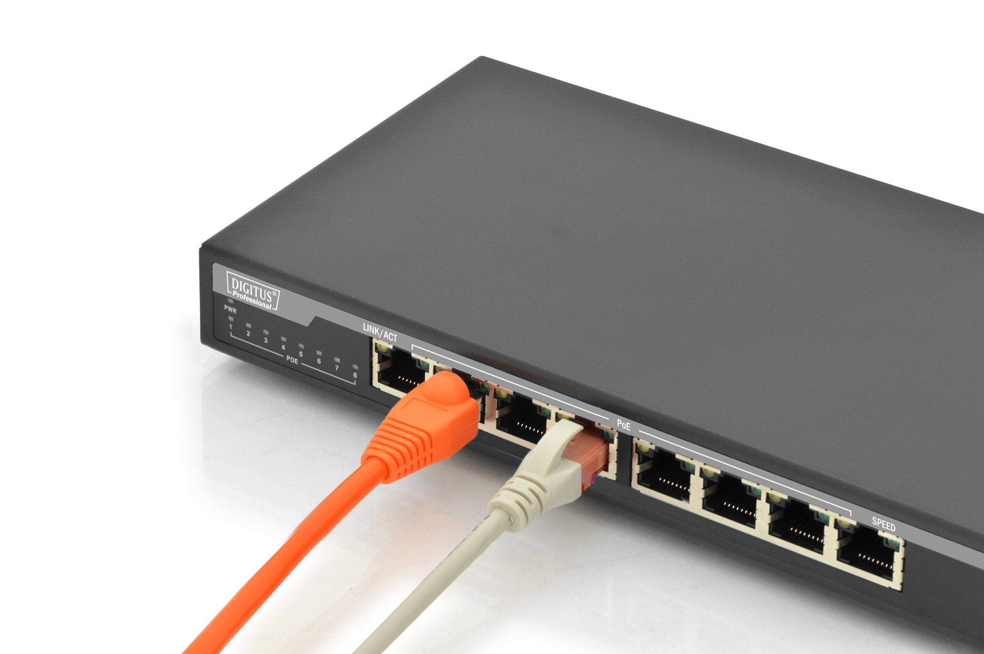 Digitus Dn-95340 Switch No Administrado Gigabit Ethernet (10/100/1000) Negro Energía Sobre Ethernet (Poe)