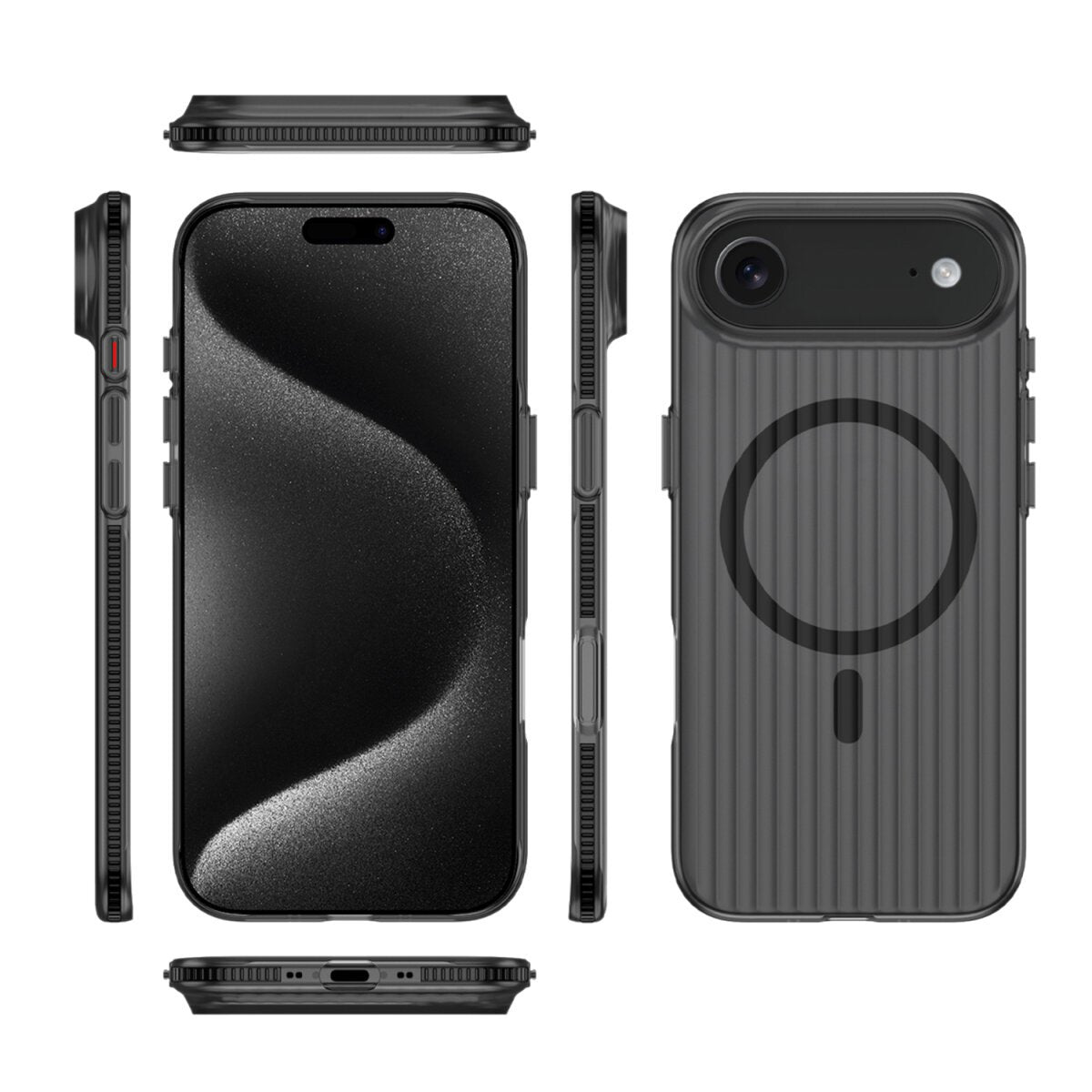 EAN 4252011912544 - 4smarts 541640 funda para teléfono móvil 16,8 cm (6.6") Negro, Transparente imagen 2