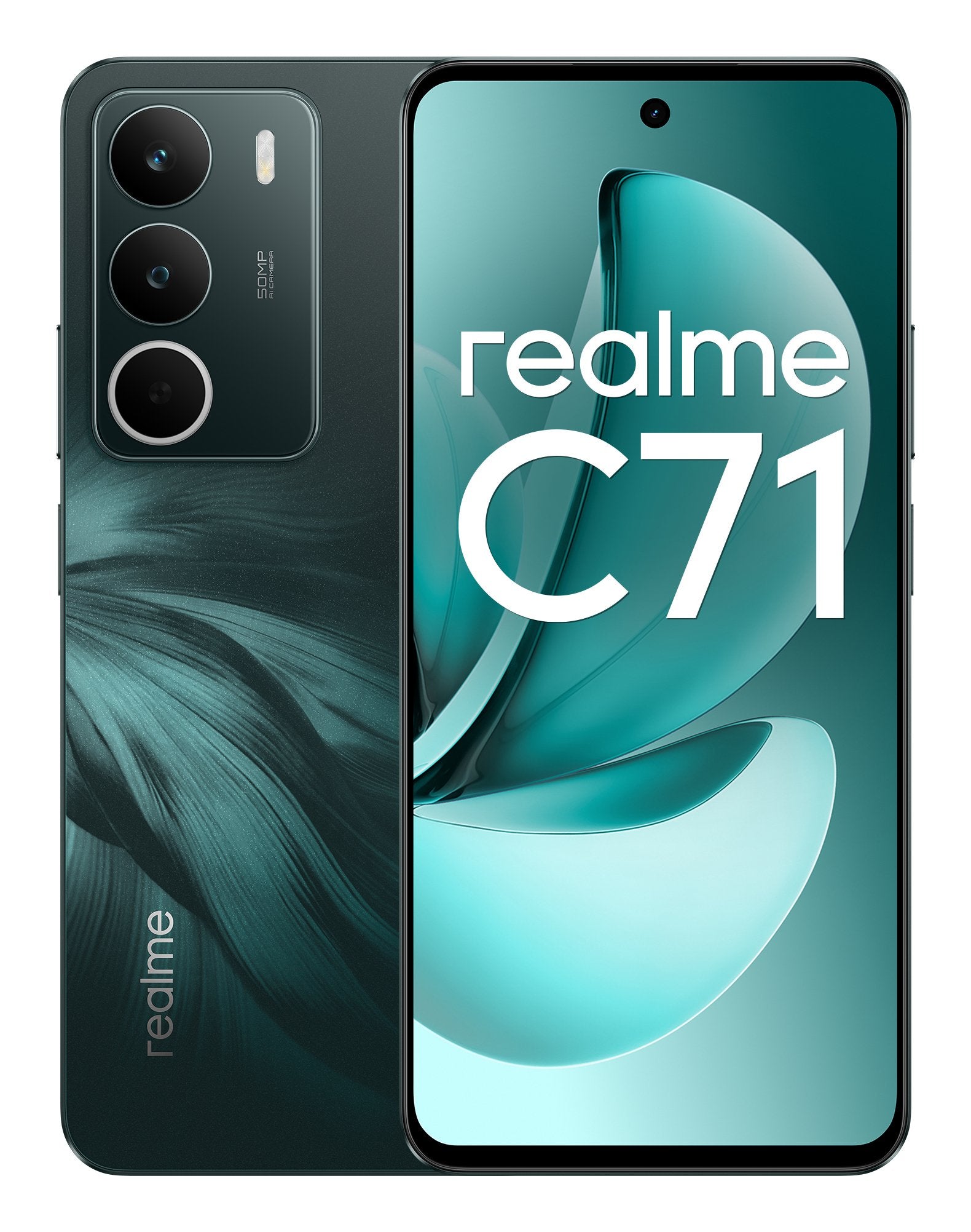 EAN 6941764486980 - realme C71 16,9 cm (6.67") SIM doble Android 15 4G USB Tipo C 4 GB 256 GB 6000 mAh Verde imagen 2