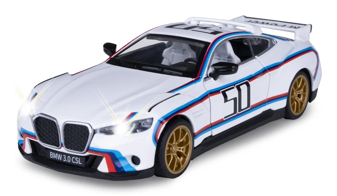 Jamara Bmw 3.0 Csl 1:34 Blanco 3+