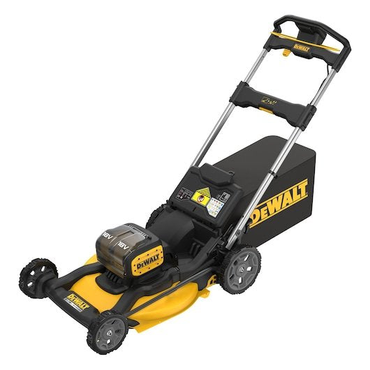 Cortacésped Inalámbrico Dewalt Dcmwp134n, 36 Voltios (2x18v) (Amarillo/Negro, Sin Batería Ni Cargador) Dcmwp134n-Xj