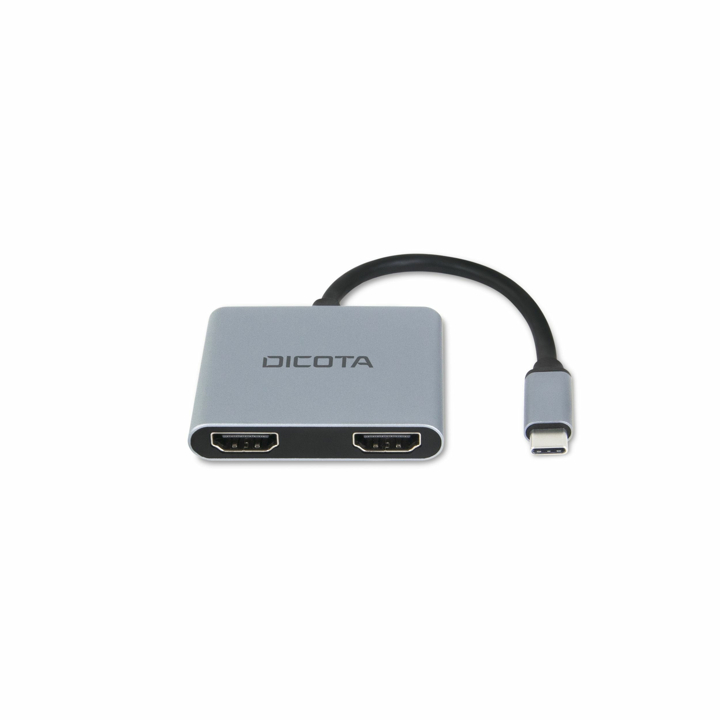 Dicota Usb-C Mobile 4-In-1 Mini Docking Station 4k Hdmi Pd 100w Plata