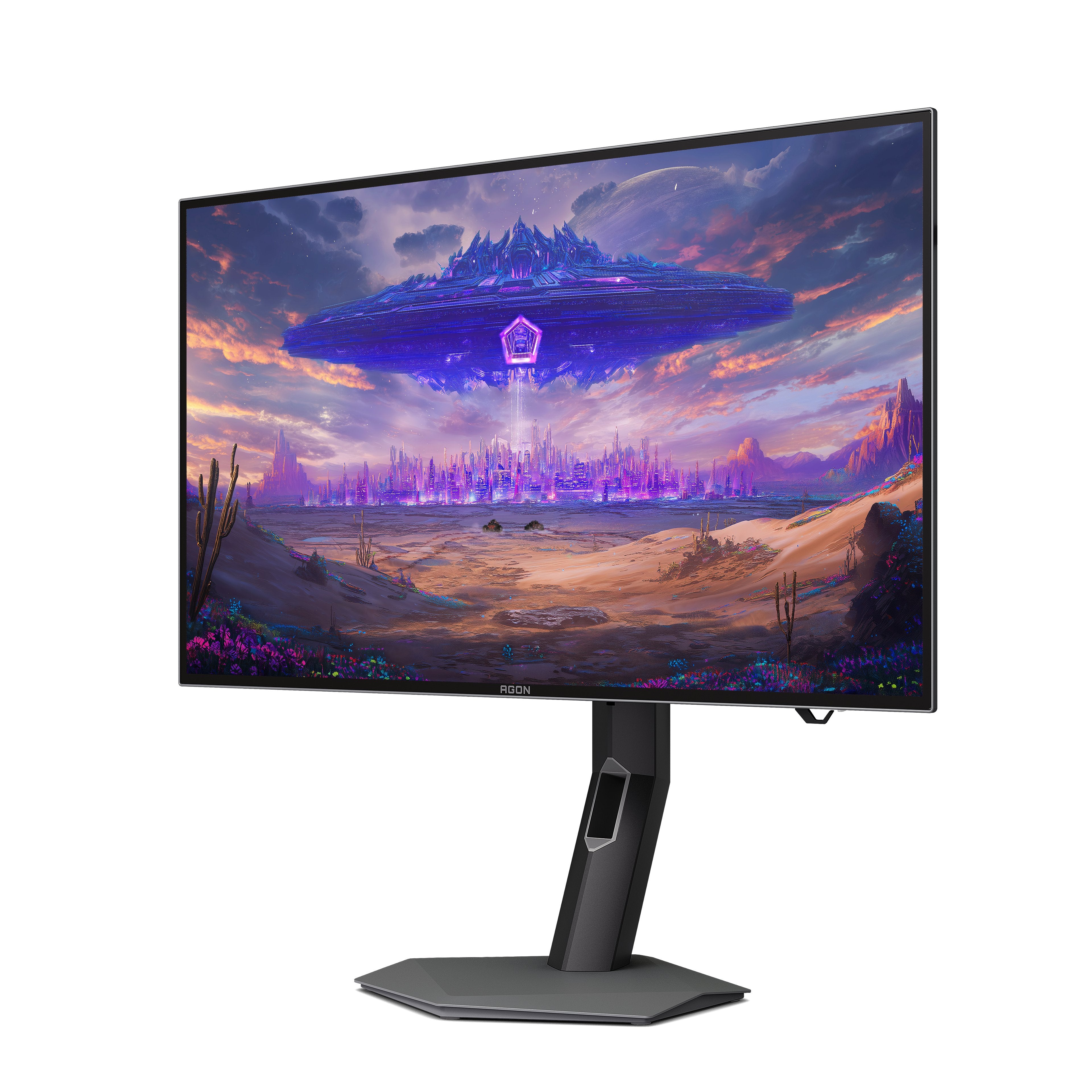 EAN 4038986183451 - AOC AGON PRO AGP277QKDC pantalla para PC 67,3 cm (26.5") 2560 x 1440 Pixeles Quad HD OLED Gris imagen 12