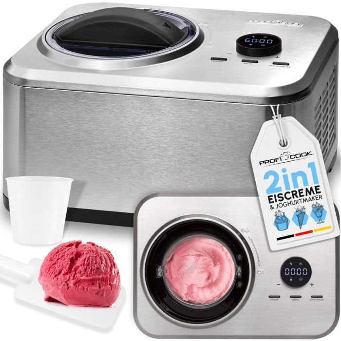 EAN 4006160012682 - ProfiCook PC-ICM 1268 Compresor de helados 1,5 L 150 W Acero inoxidable imagen 1
