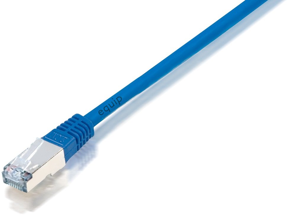 Equip Cable De Red Cat5e F/Utp 2xrj45 3.00m Azul