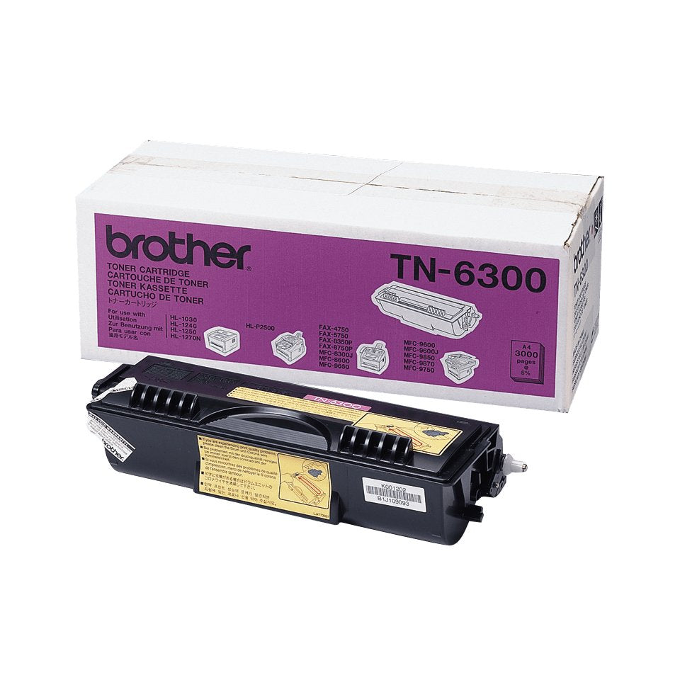 Toner Original Brother Tn6300 Negro