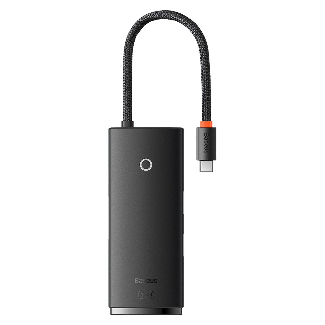 EAN 6932172606329 - Baseus WKQX050001 hub de interfaz USB Tipo C 5000 Mbit/s Negro imagen 1