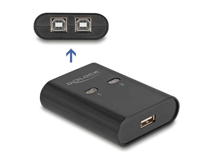 Delock Usb 2.0 Switch Für 2 Pc An 1 Gerät