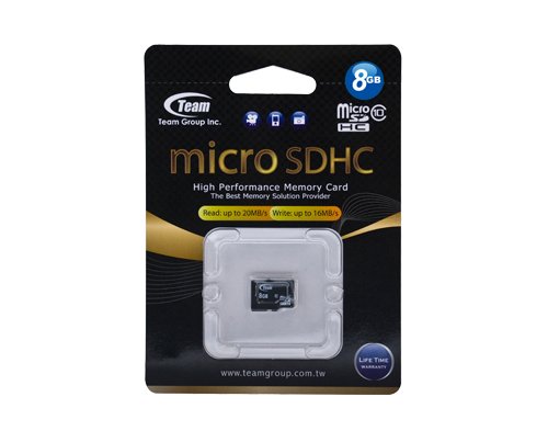 Team Group Micro Sd 8gb Clase10 Con Adaptador