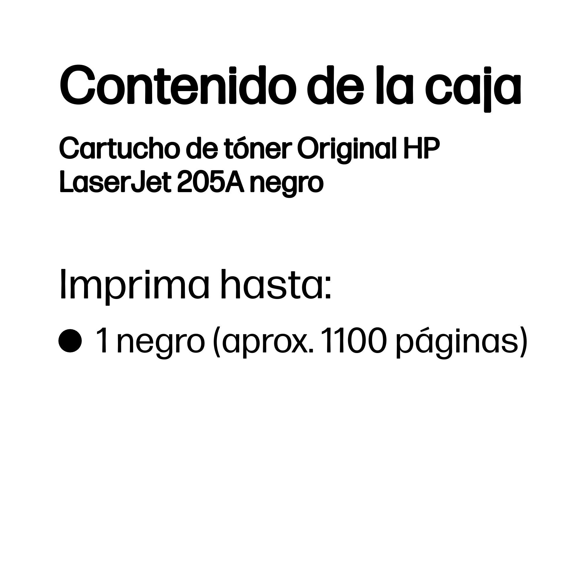 EAN 0190781106968 - HP 205A Black Original LaserJet Toner Cartridge cartucho de tóner 1 pieza(s) imagen 3