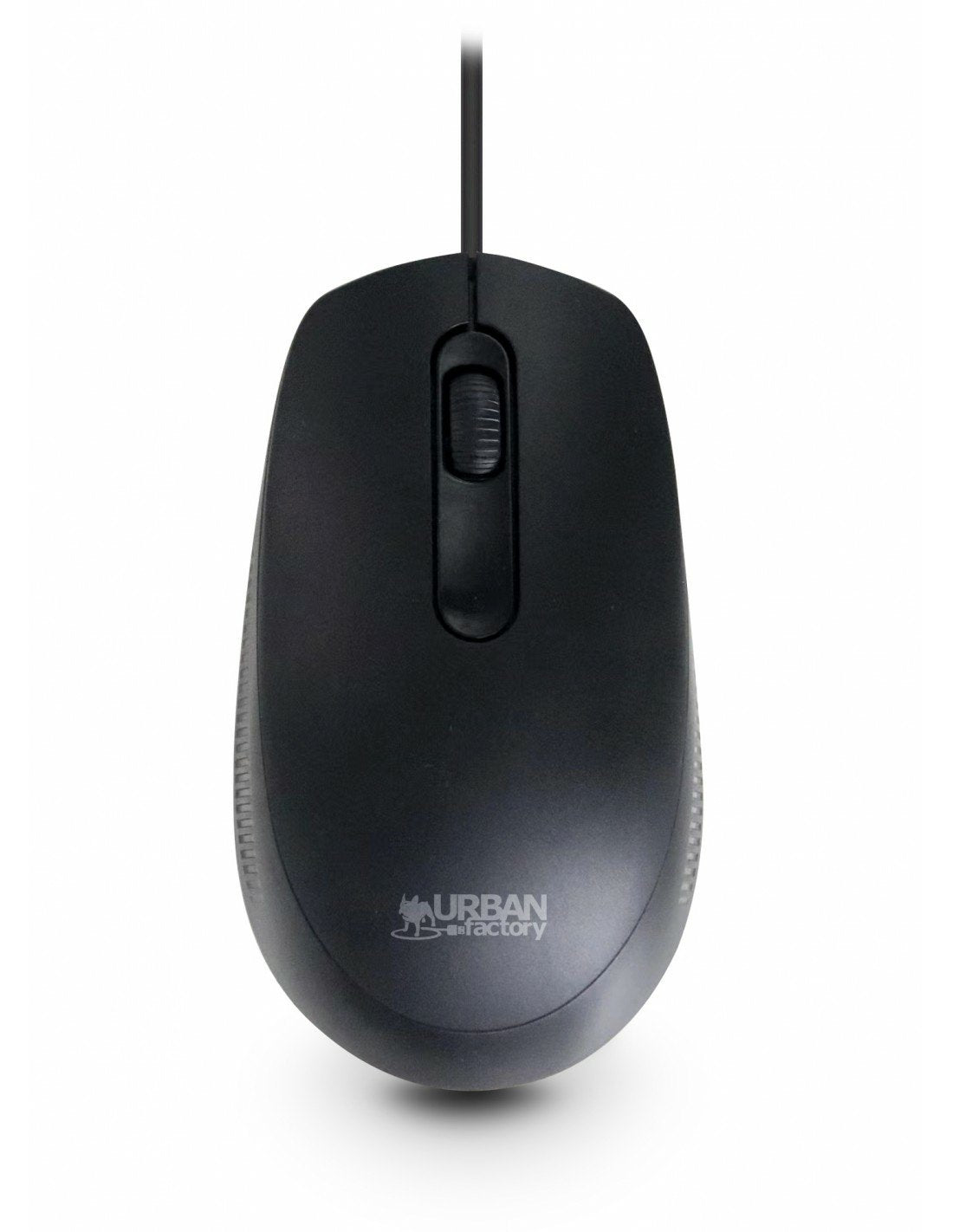 Raton Optico Usb-A 1200 Dpi Perp Ambidextro - Negro