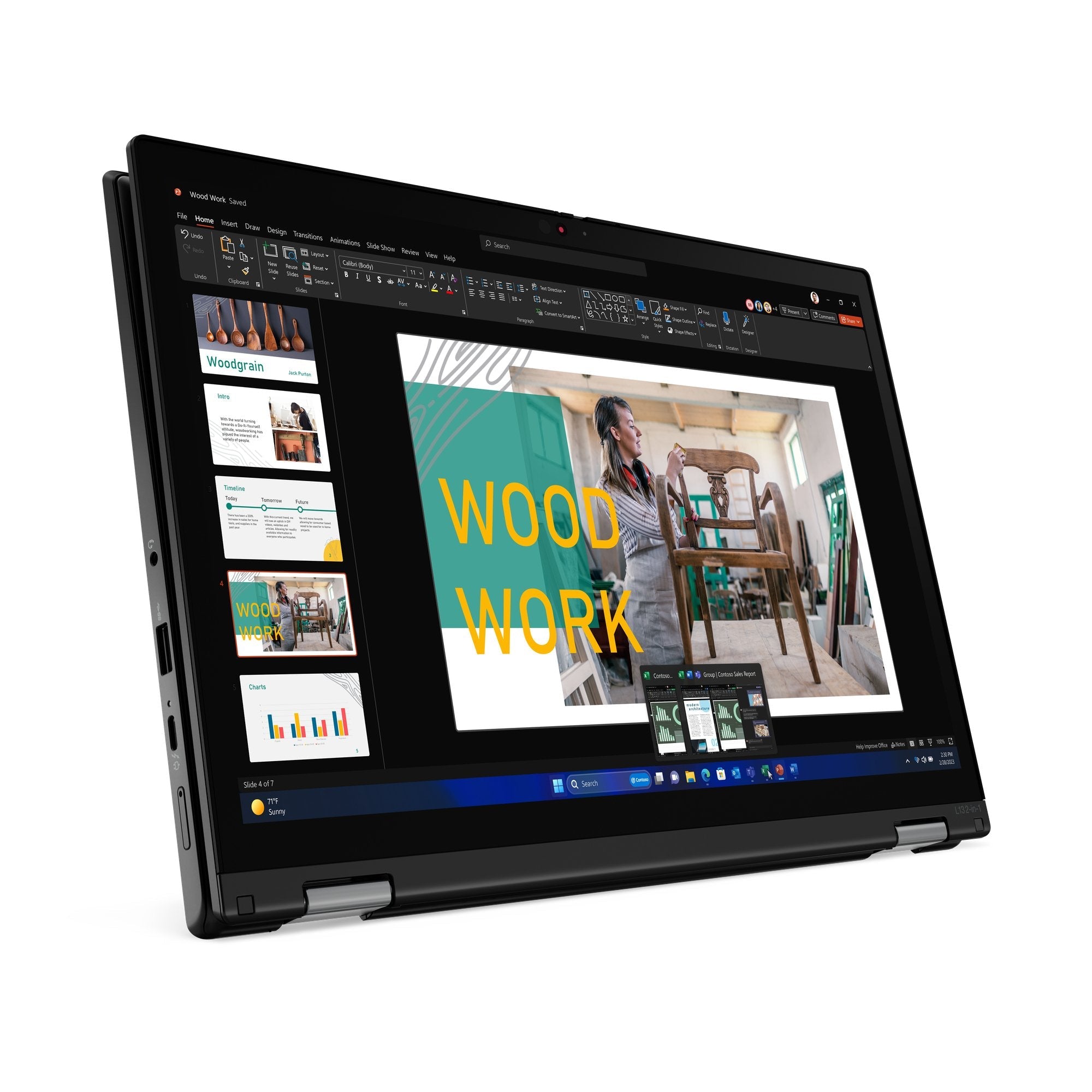 Portátil Lenovo Thinkpad L13 2-In-1 Gen 5 Ultra 7 155u 16gb 512gb 13 3" Actualizable A 4g Lte W11pro 1y Premier Support + Co2 Offset