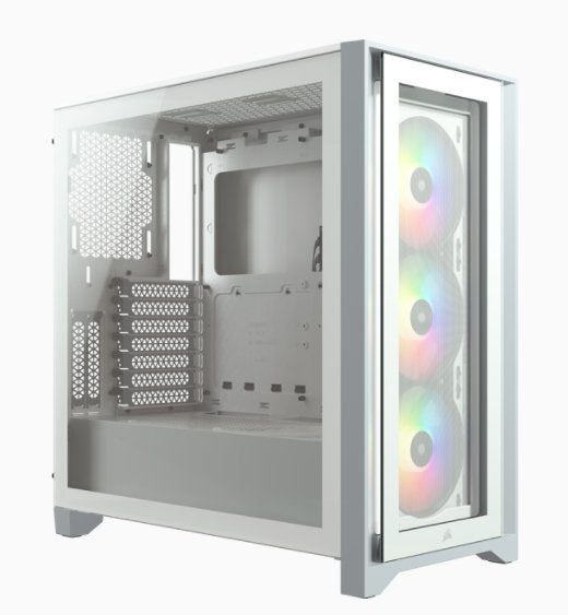 EAN 0840006626657 - Corsair iCUE 4000X RGB Midi Tower Blanco imagen 1