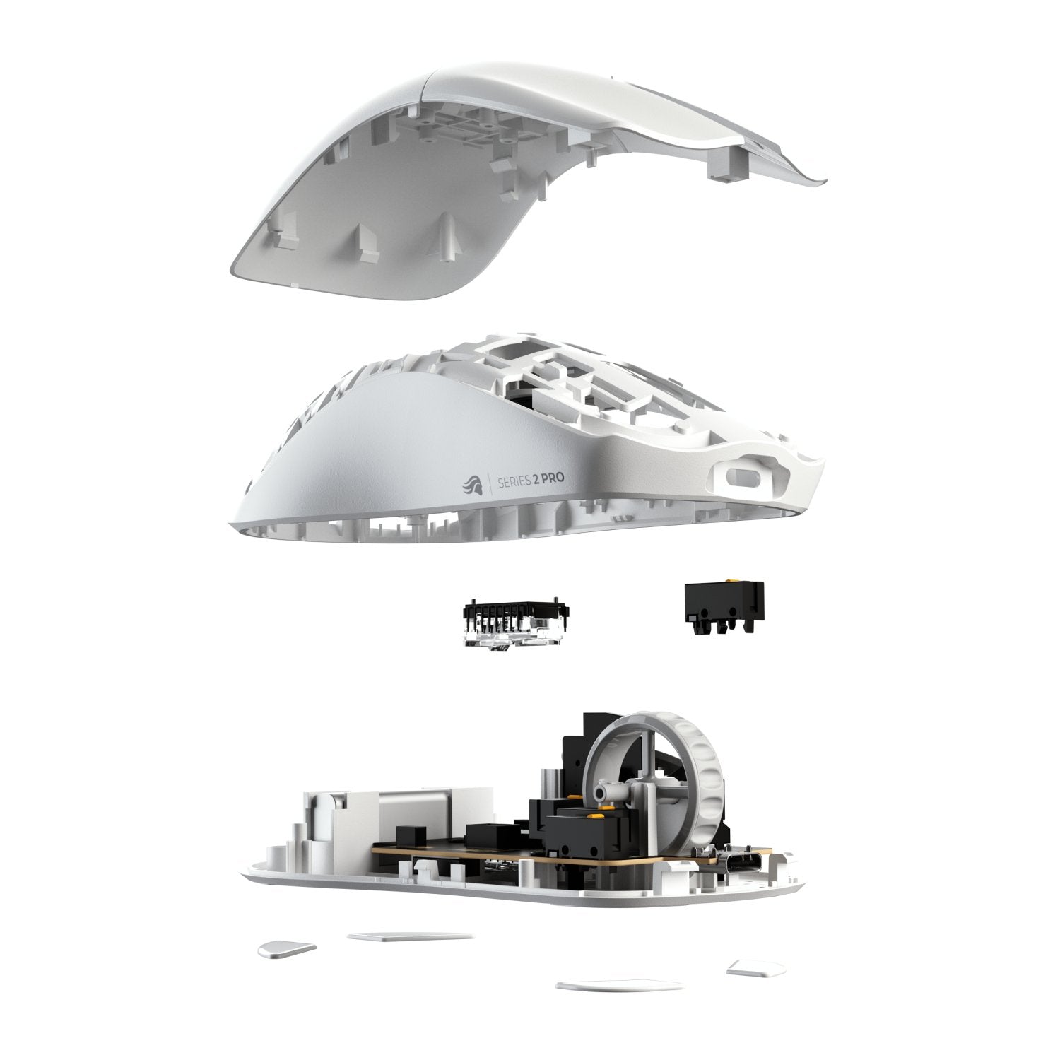Glorious Series 2 Pro Wireless Gaming Ratón - Blanco