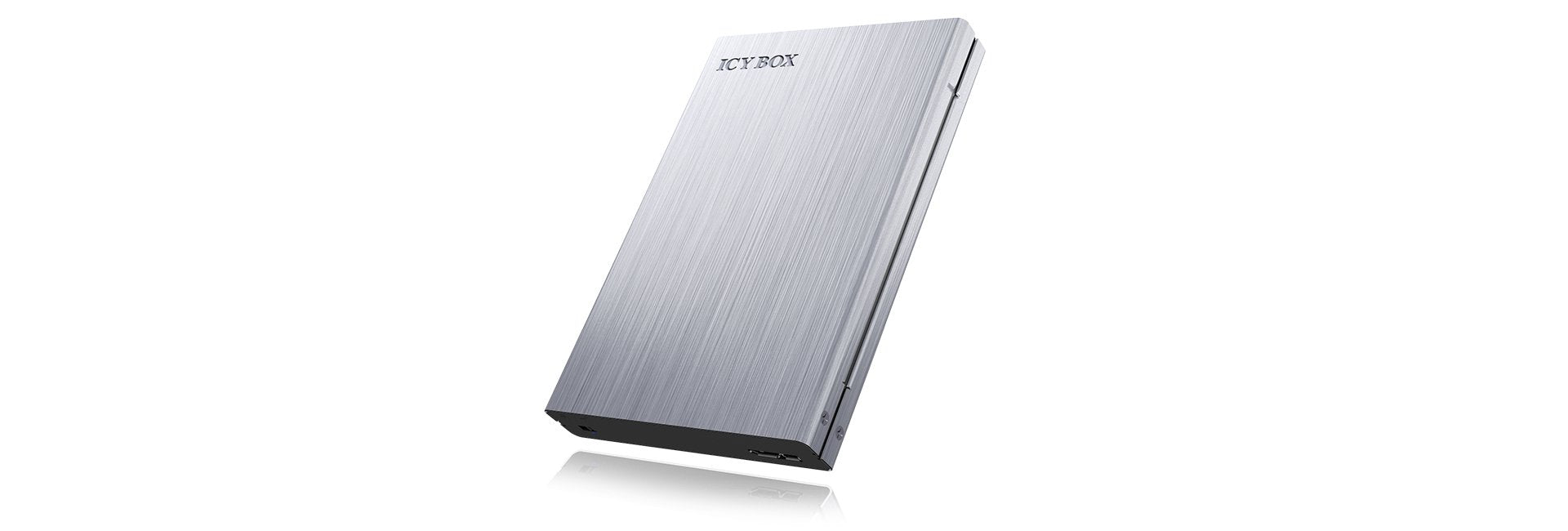 Icy Box Ib-241wp 2.5" Carcasa De Disco Duro/Ssd Antracita, Plata