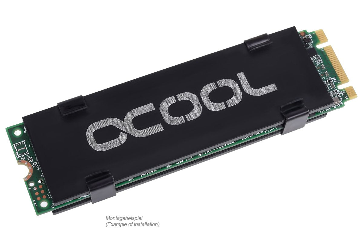 Disipador Ssd M2 Alphacool Hdx 2280 Negro