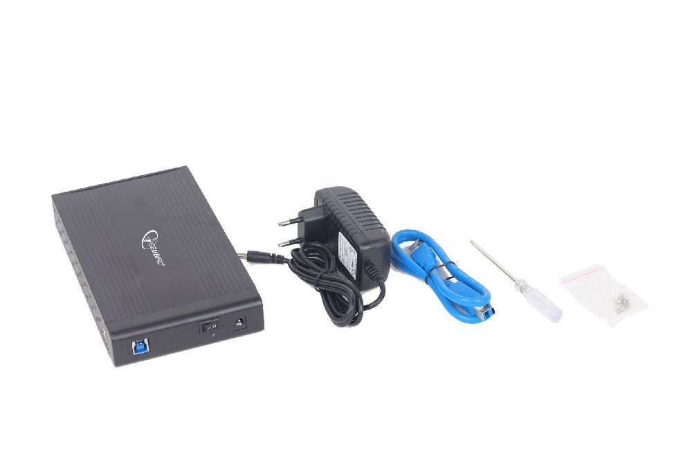 EAN 8716309097604 - Gembird EE3-U3S-3 caja para disco duro externo Caja de disco duro (HDD) Negro 3.5" imagen 4
