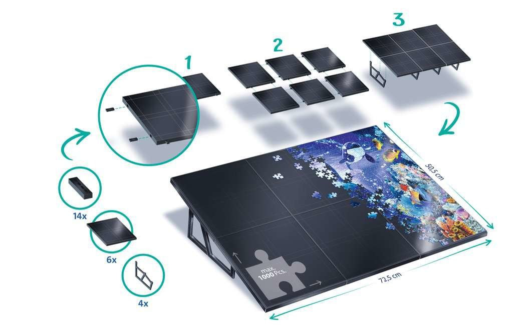 EAN 4005556179763 - Ravensburger 17976 accesorio para puzles Caballete portátil para puzles imagen 2