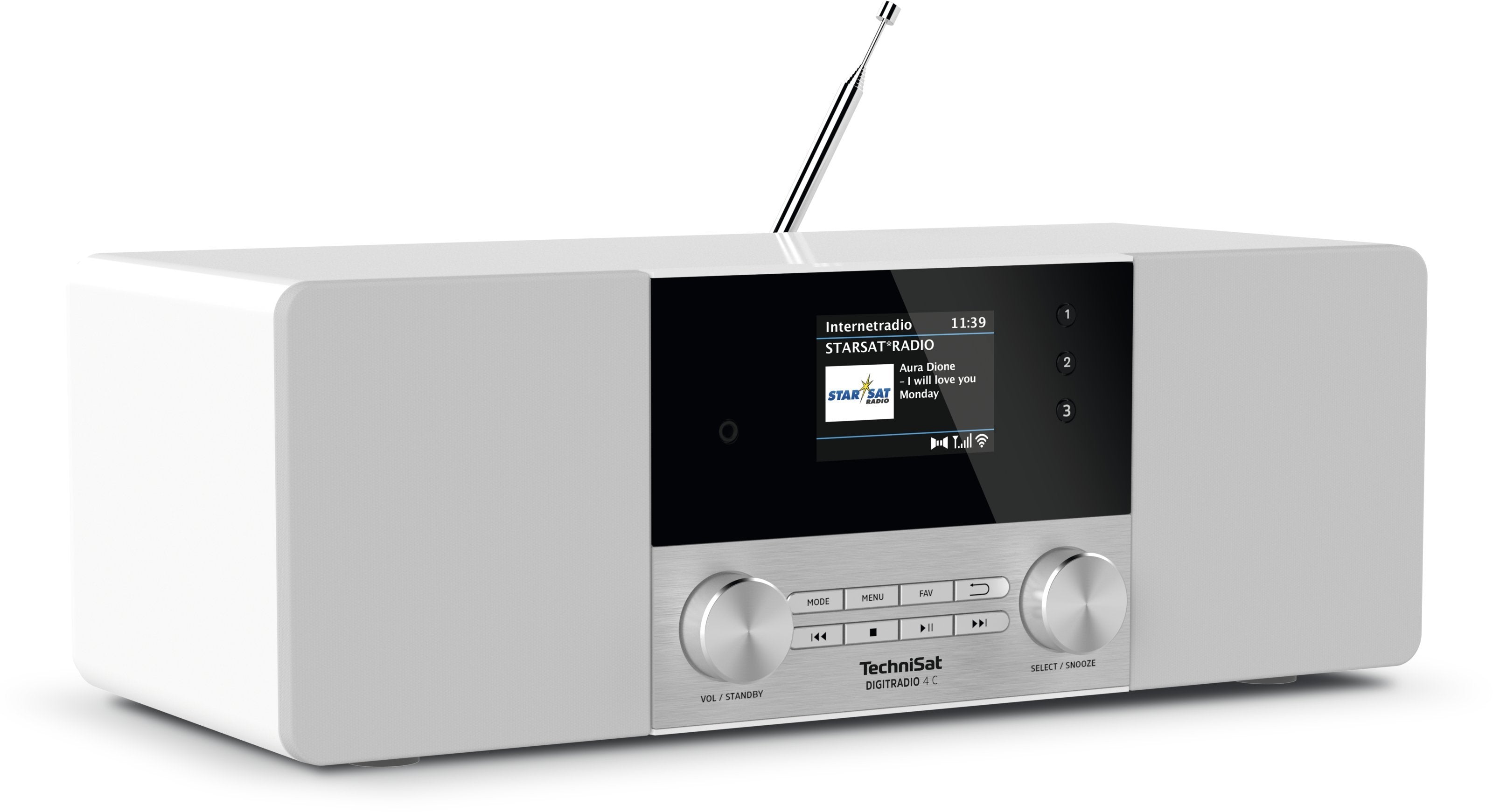 EAN 4019588139374 - TechniSat DigitRadio 4 C Analógico y digital 20 W DAB+, FM Plata Reproducción MP3 imagen 2