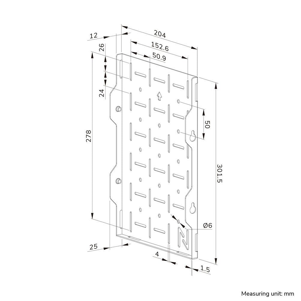 EAN 8717371447298 - Neomounts AWL05-750BL accesorio para soporte de televisor imagen 8