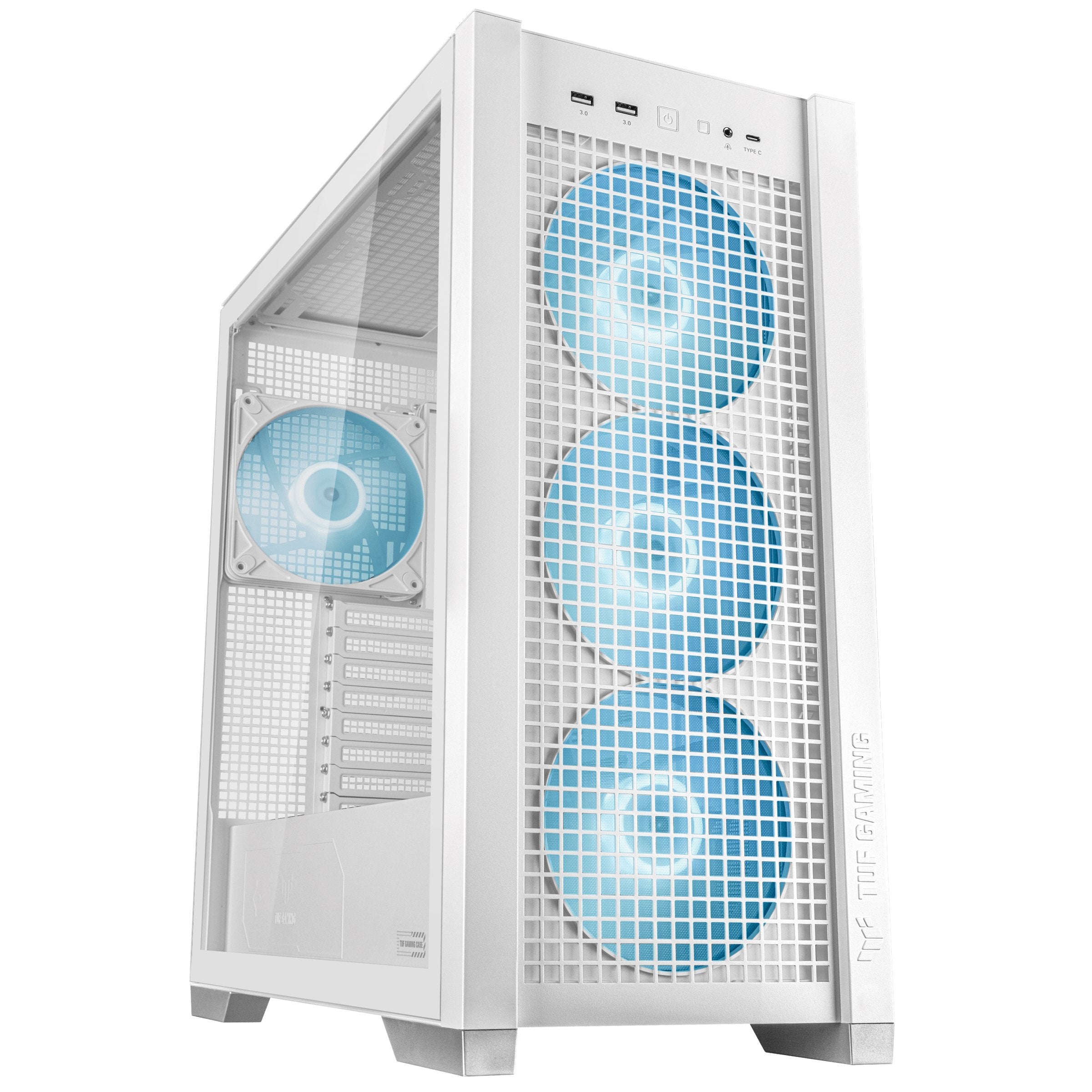 EAN 4711387478790 - ASUS TUF Gaming GT302 ARGB Midi Tower Blanco imagen 9