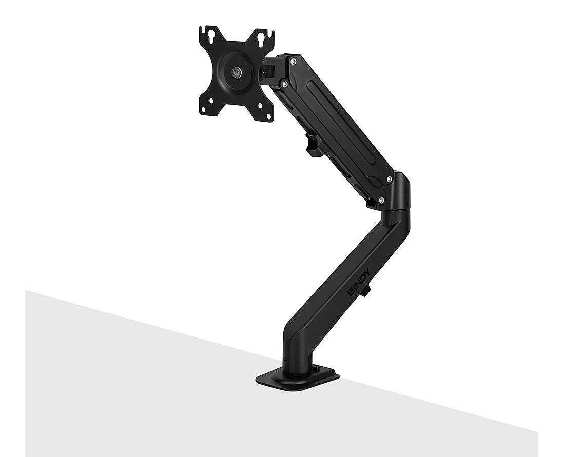 EAN 4002888407076 - Lindy 40707 soporte para monitor 68,6 cm (27") Escritorio Negro imagen 1