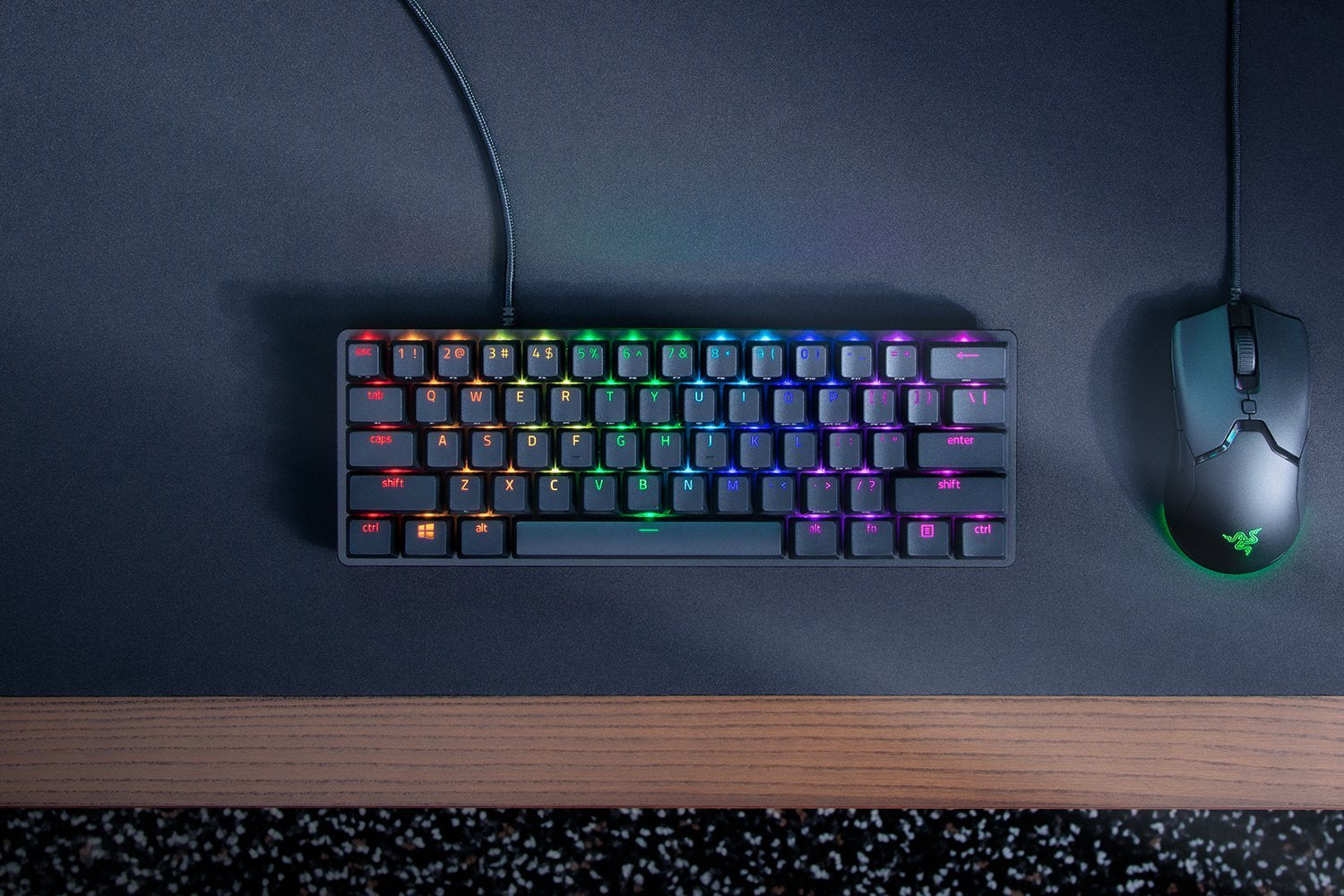 EAN 8886419347095 - Razer Huntsman Mini teclado Juego USB QWERTZ Alemán Negro imagen 6