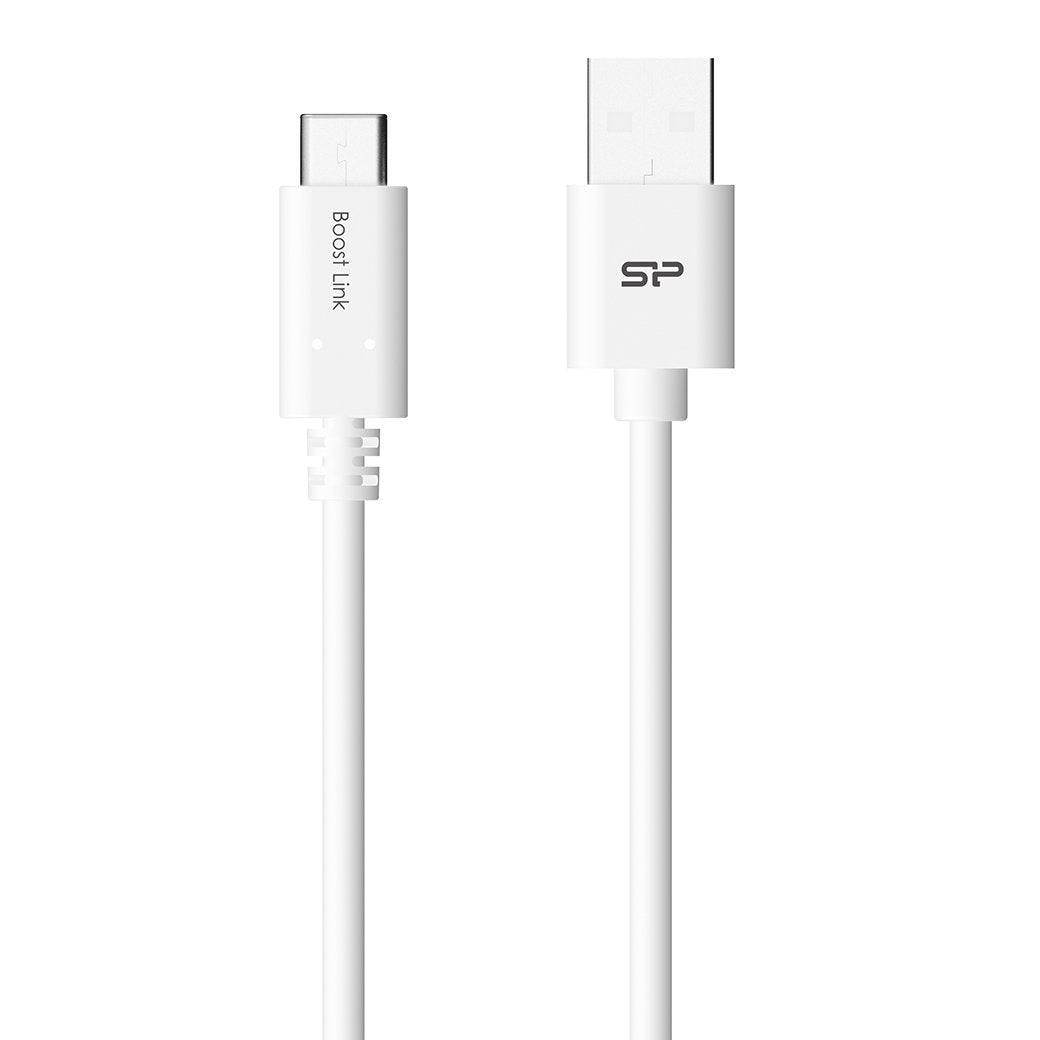 EAN 4712702659979 - Silicon Power Boost Link PVC LK10AC cable USB USB 2.0 1 m USB A USB C Blanco imagen 1