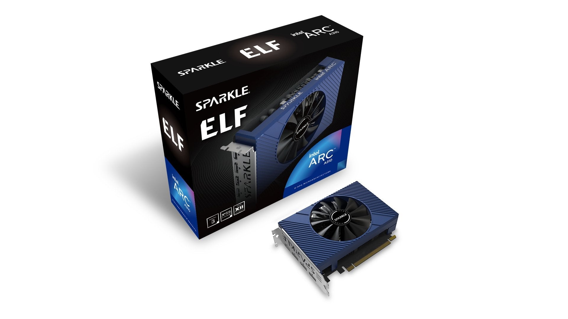 Tarjeta Gráfica Sparkle Intel Arc A310 Elf 4gb Gddr6
