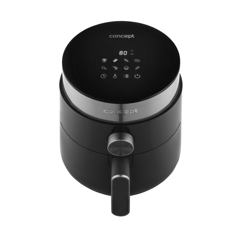 Freidora De Aire Concept Fr2500 Sencillo 2,5 L 1200 W Caliente Negro