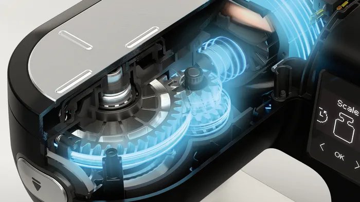 EAN 4242005424719 - Bosch Serie 6 MUMS6ZS34 robot de cocina 1600 W 5,5 L Negro, Acero inoxidable imagen 8