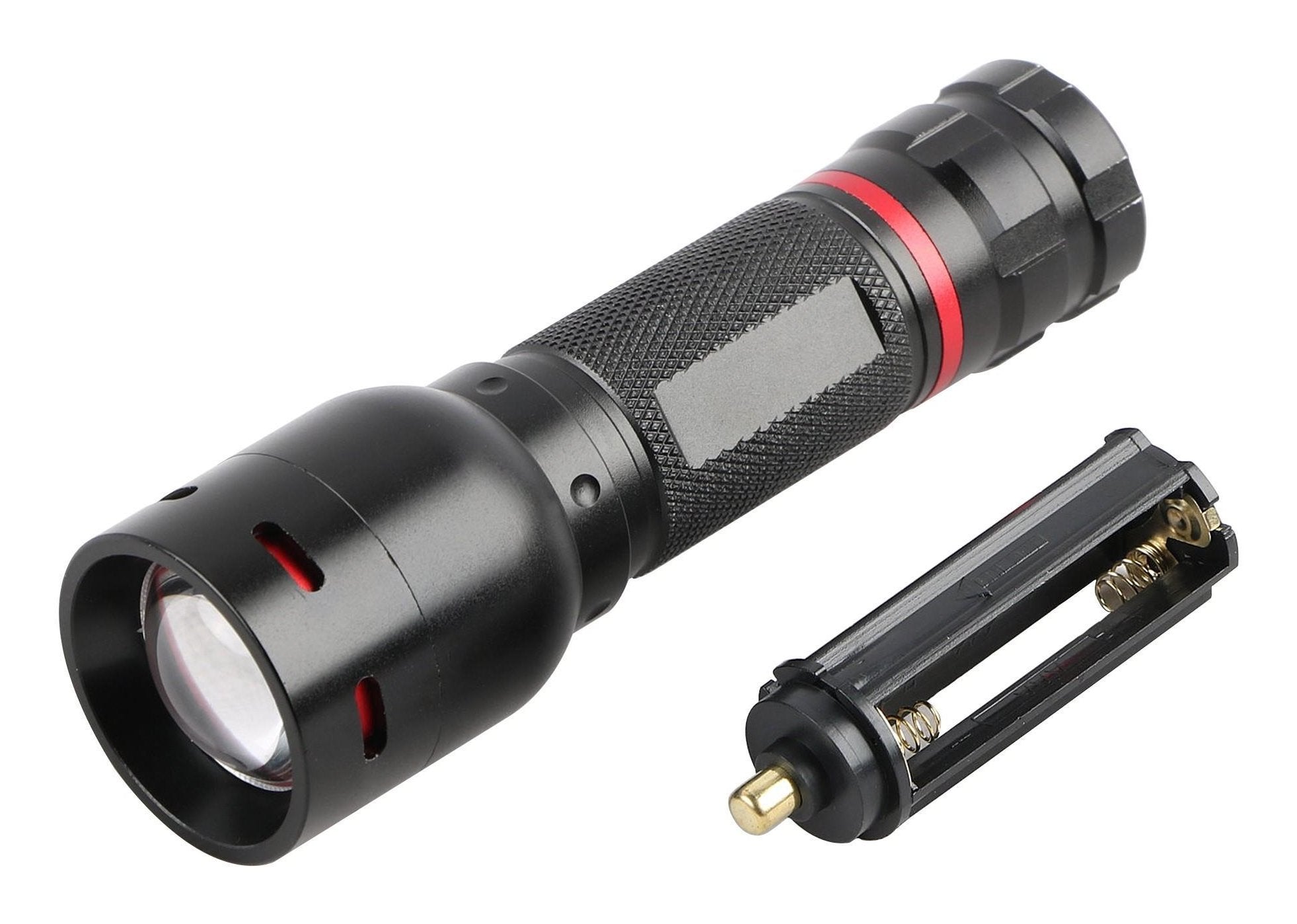 Entac Taschenlampe Zoom Alu T6 3aaa Exkl.
