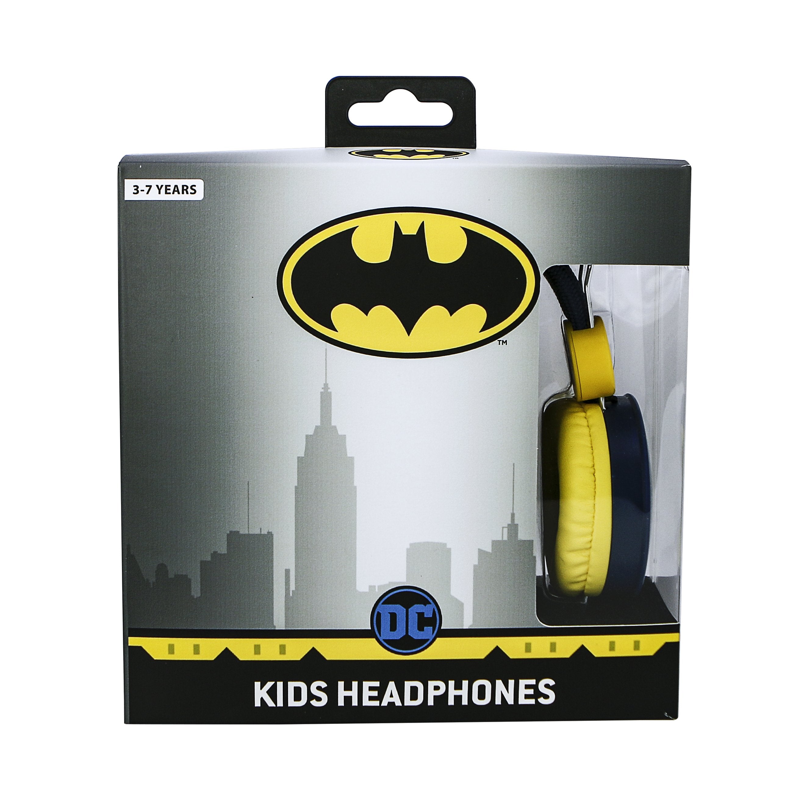 EAN 5055371622844 - OTL Technologies DC Comics Batman Caped Crusader Auriculares Alámbrico Diadema Música Azul imagen 3