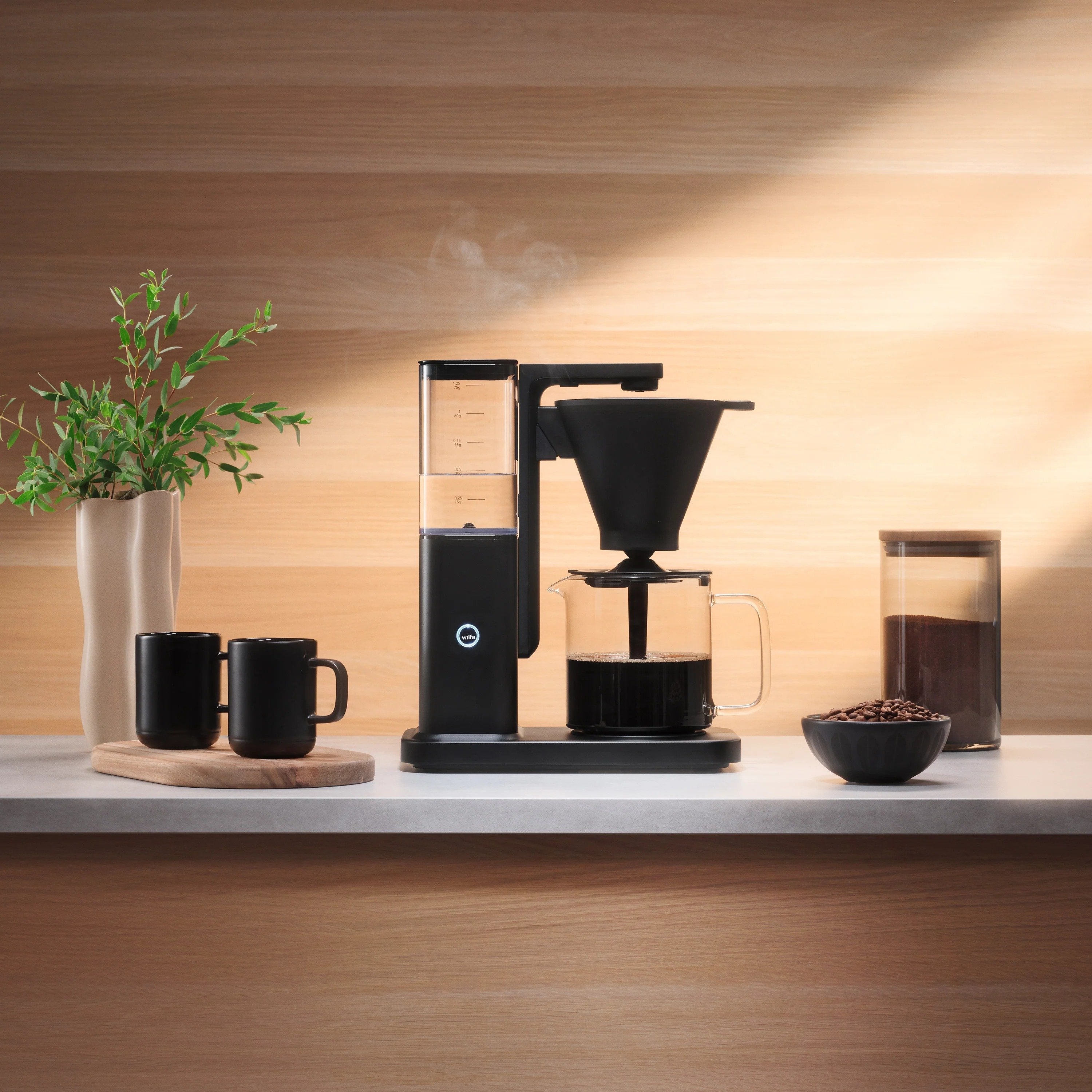 Wilfa Zense Cm10b-A125 (Negro, 1800 Watt, 1,25 L/10 Tassen) 602282