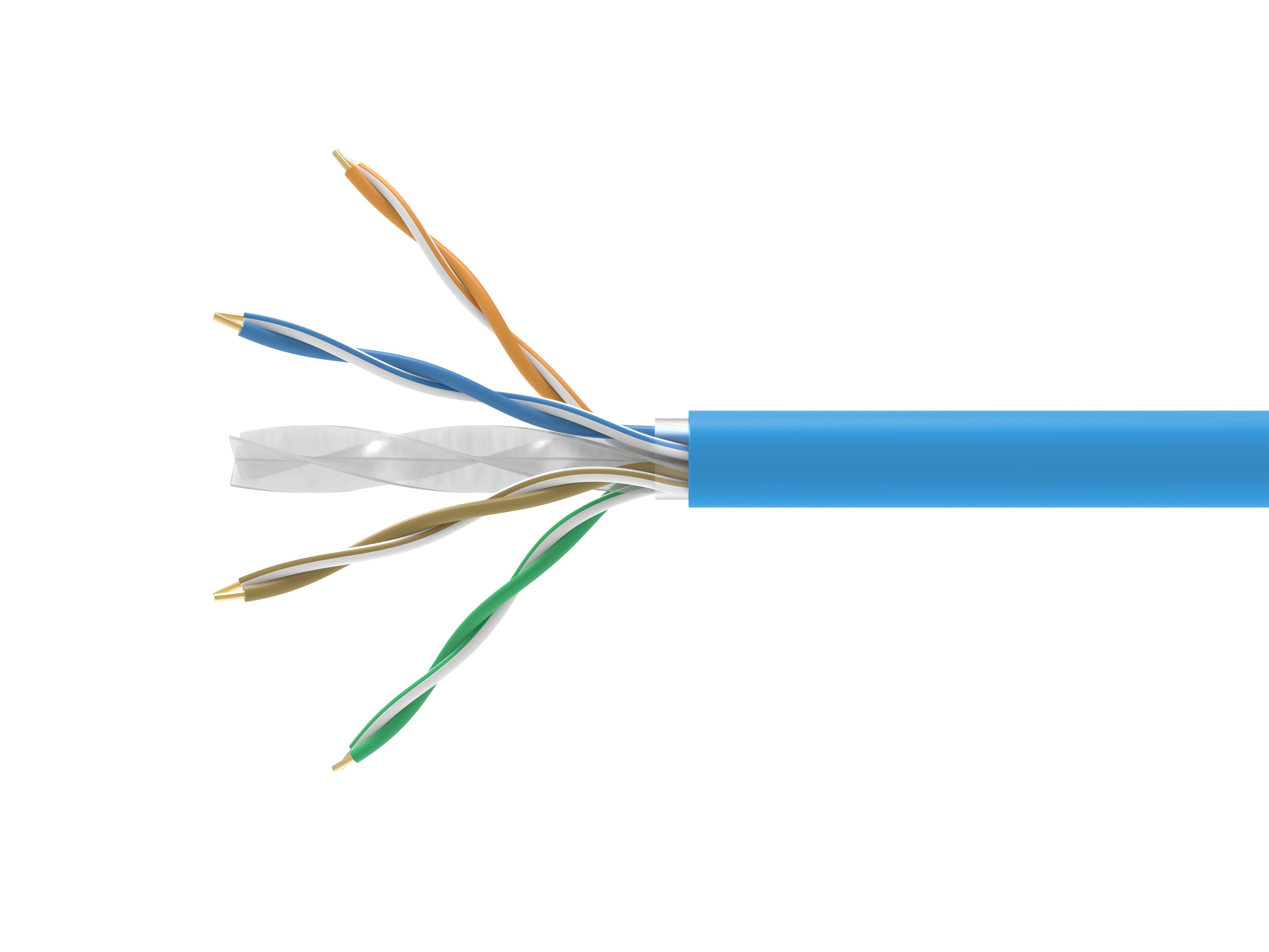 EAN 4015867239377 - Equip 404542 cable de red Azul 305 m Cat6a U/UTP (UTP) imagen 1