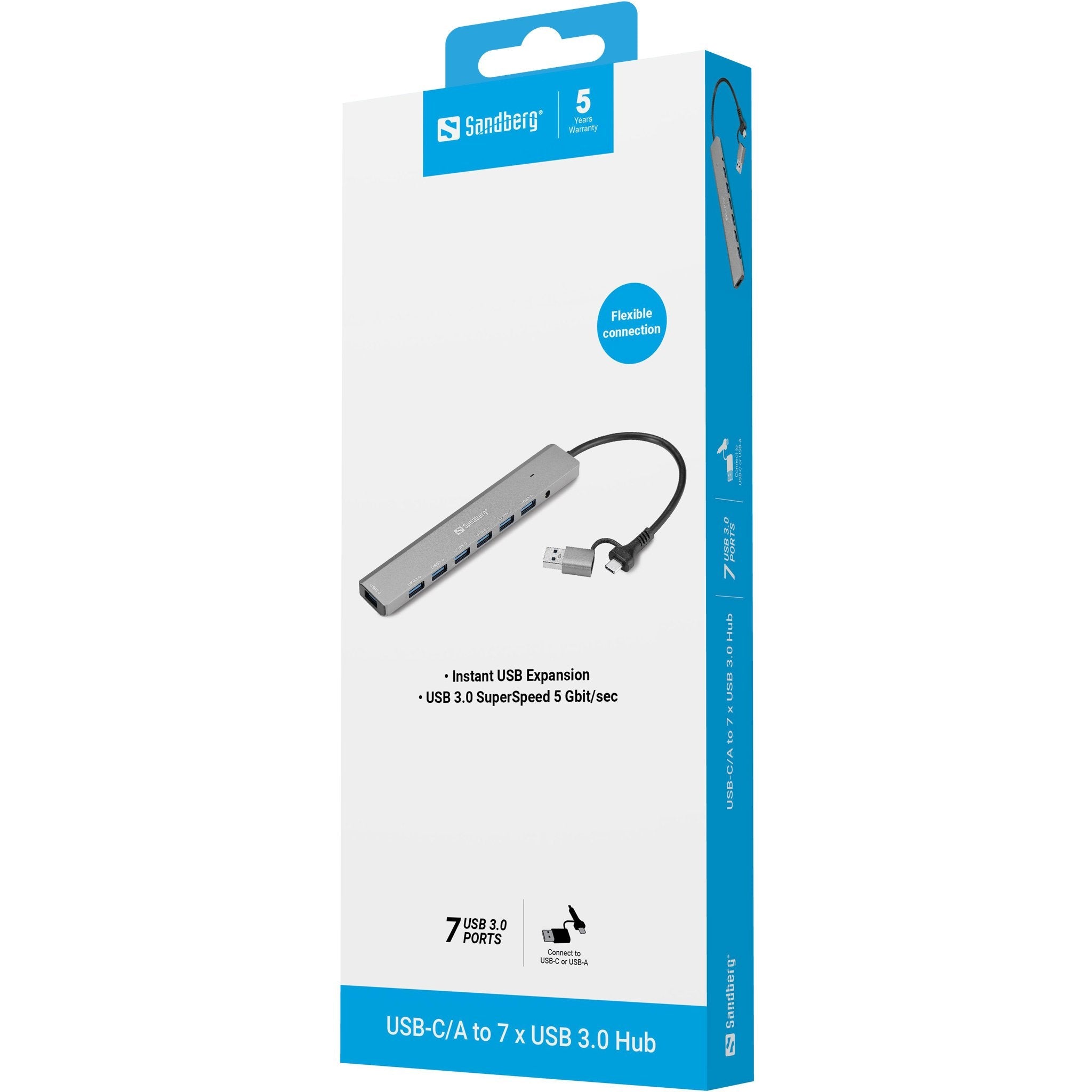 Usb-C/A To 7 X Usb 3.0 Hub Usb-C/A To 7 X Usb 3.0 Hub