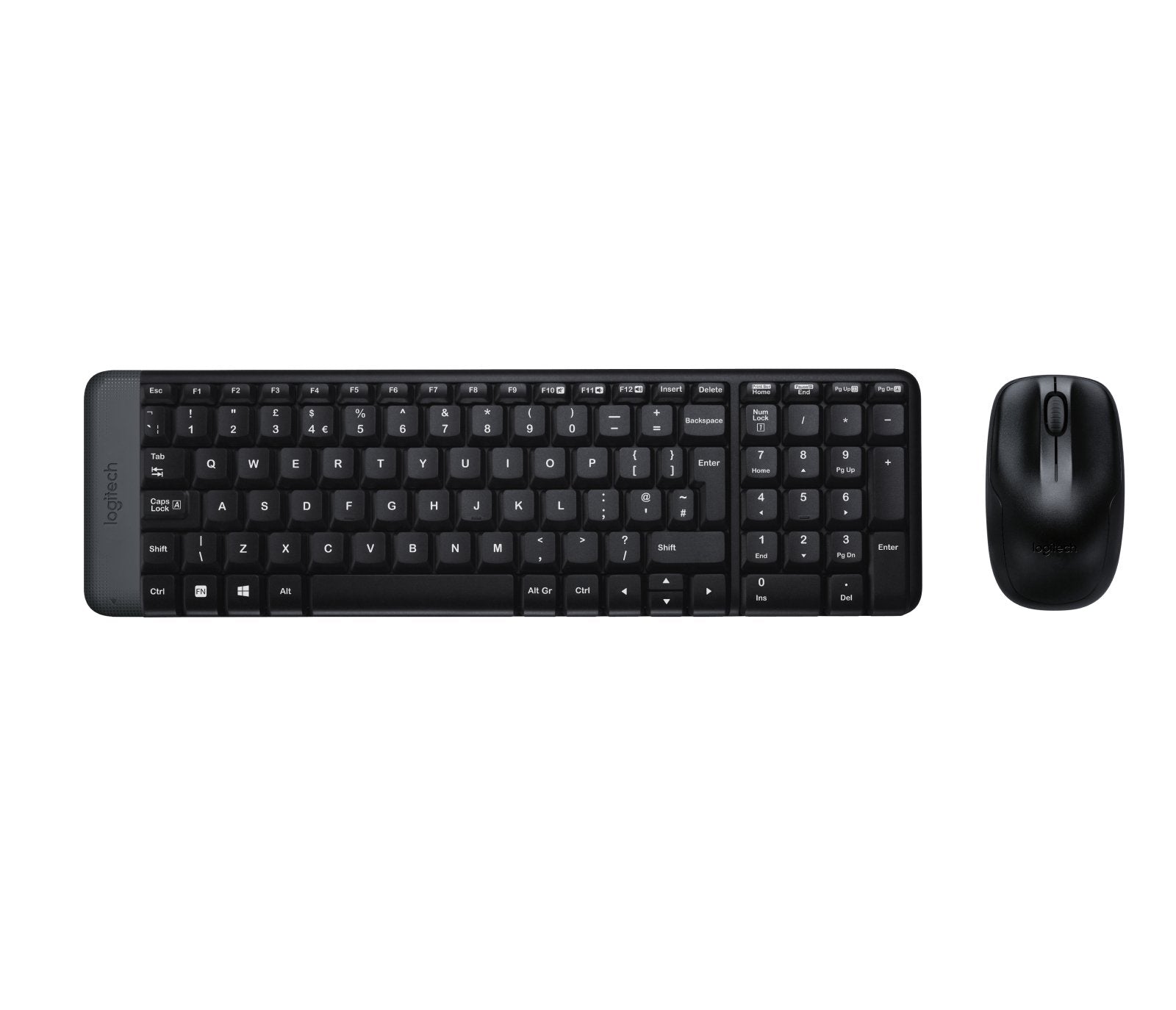 EAN 5099206029910 - Logitech 920-003168 teclado Ratón incluido Oficina RF inalámbrico QWERTY Internacional de EE.UU. Negro imagen 2