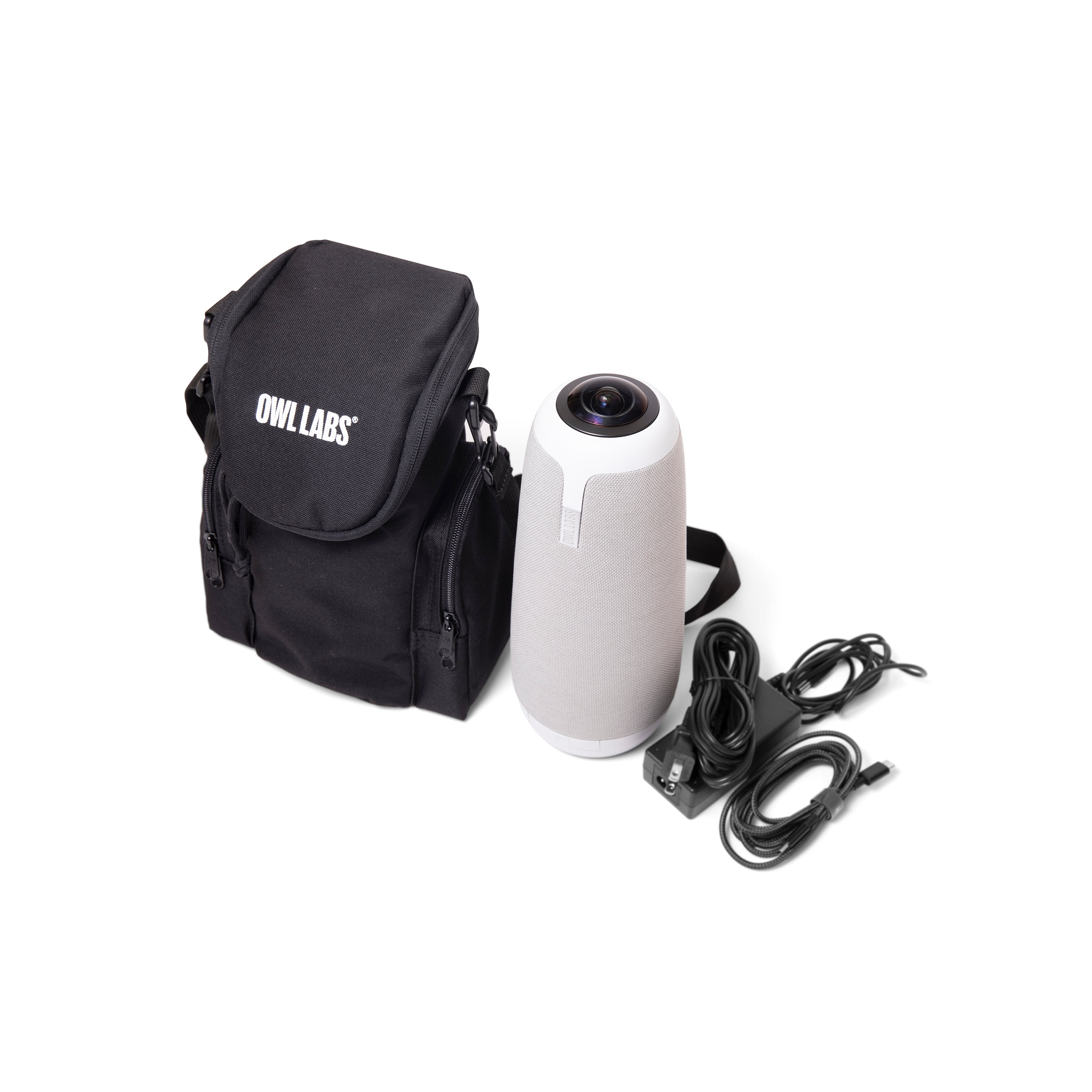 Owl Labs Soft-Sided Meeting Owl Carrying Case Caja Para Equipo Funda Negro