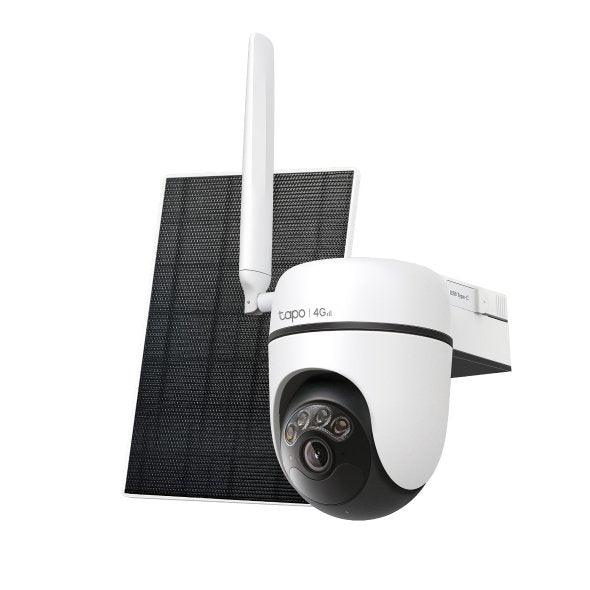 Cámara De Videovigilancia Tp-Link Tapo C615g Kit Visión Nocturna Control Desde App Incluye Panel Solar