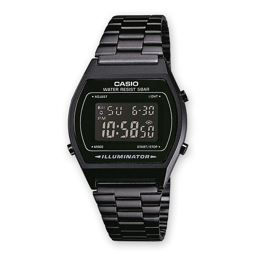 Reloj Digital Casio Vintage Edgy B640wb-1bef 39mm Negro
