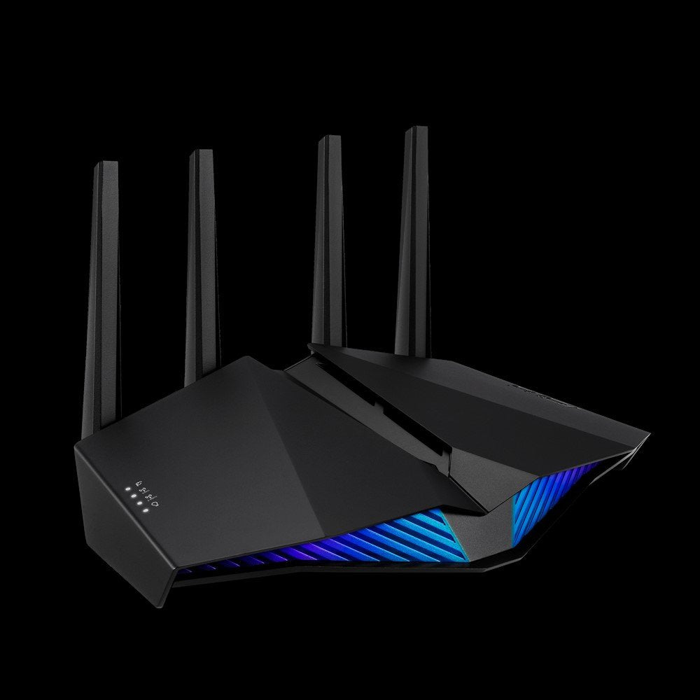 Wireless Router Asus Rt-Ax82u Negro 4804mbps/4xrj45 Lan Gigabit+1xwan/4 Antenas/Wifi 6 90ig05g0-Mo3r10